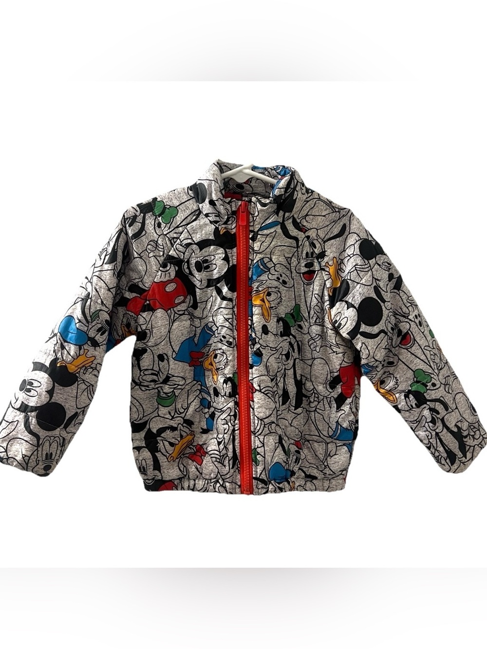 Disney Store Mickey Mouse and Friends Lightweight Puffy Jacket for Kids Sz 2